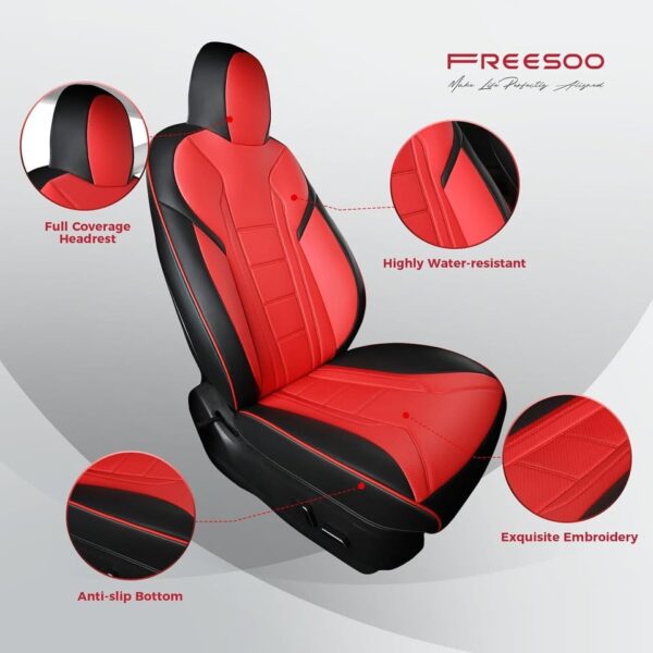FREESOO Customized Seat Cover for Tesla Model [hidden information] - Image 4