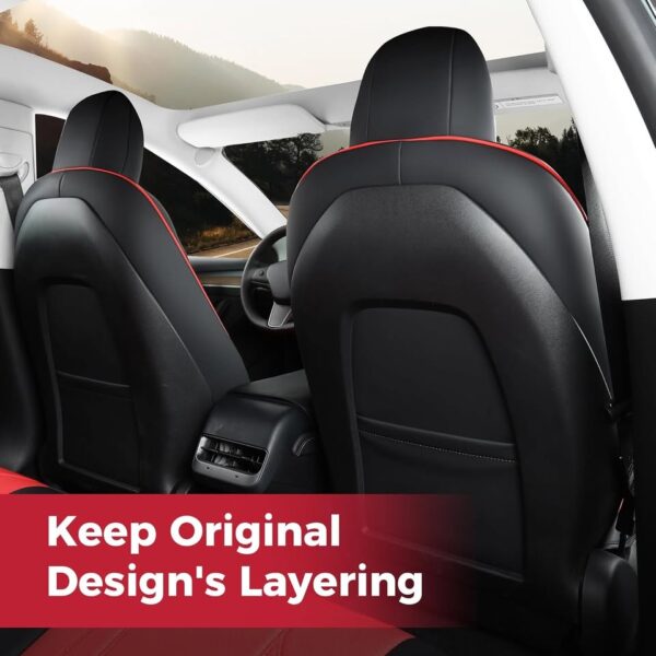 FREESOO Customized Seat Cover for Tesla Model [hidden information] - Image 3