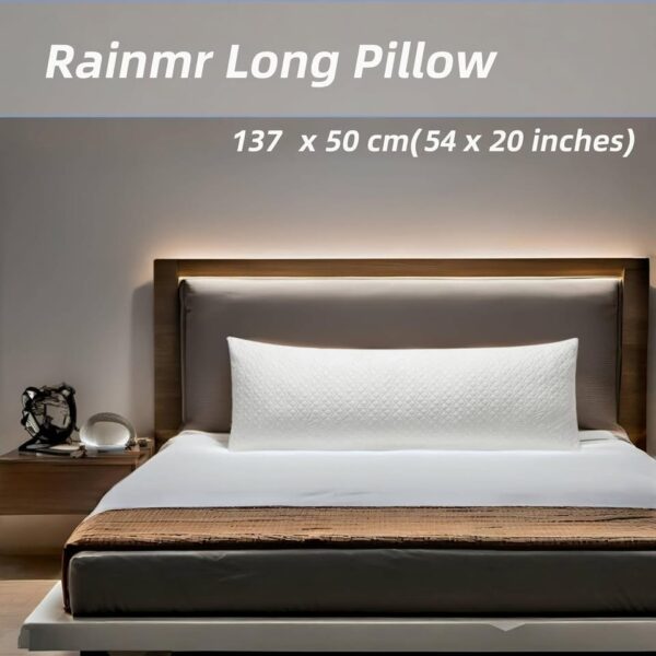 Shredded Memory Foam Full Body Pillow – Cooling Huggable Long Pillow for Body Relief - Image 4
