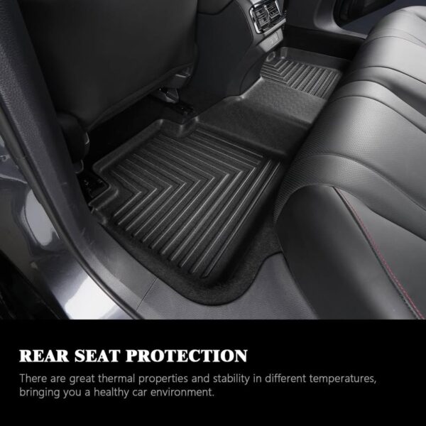 XINSHANGXIU Floor Mats & Cargo Liner for 2025 Kia K4,1st 2nd Row with Trunk Mat - Image 2