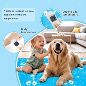 Ownpets Dog Cooling Mat 39.4"x23.6" Water-Filled Gel Technology for Pet Summer Heat Relief