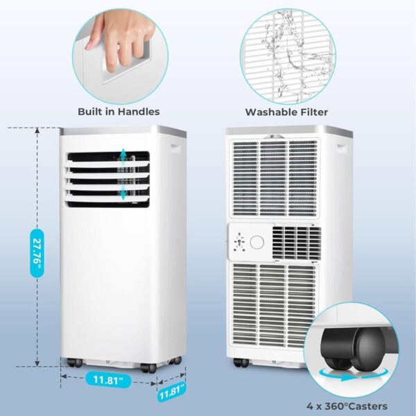 Havato Portable Air Conditioner 10,000 BTU, 3-in-1 AC Unit with Cooling Fan Dehumidifier - Image 4