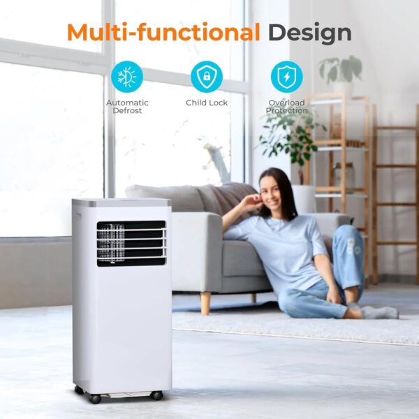 Havato Portable Air Conditioner 10,000 BTU, 3-in-1 AC Unit with Cooling Fan Dehumidifier - Image 5