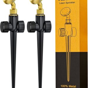 HEAVY-DUTY LAWN SPRINKLERS & WATER TIMER