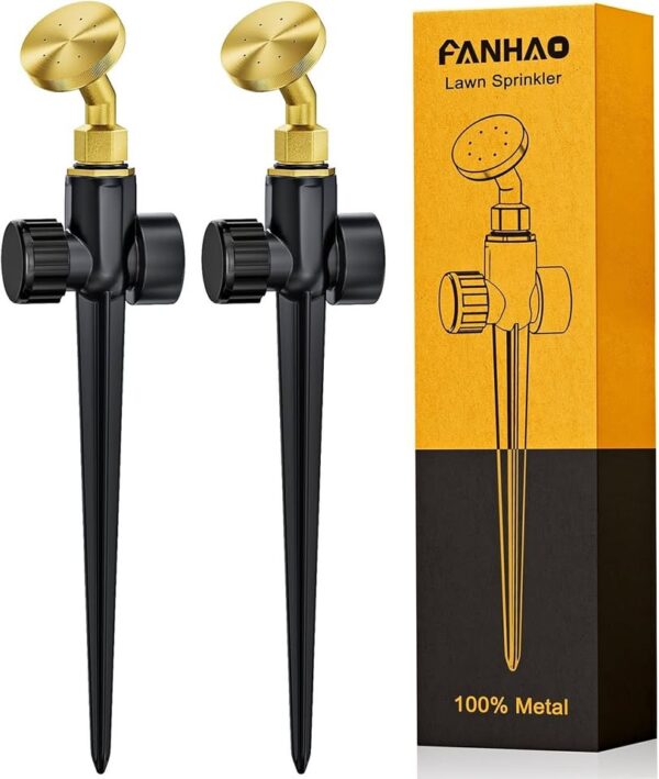 HEAVY-DUTY LAWN SPRINKLERS & WATER TIMER