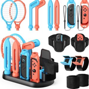 Switch 2 2025 & Switch 1 Sports Accessories Bundle for Nintendo Switch 2 2025 Organizer Station