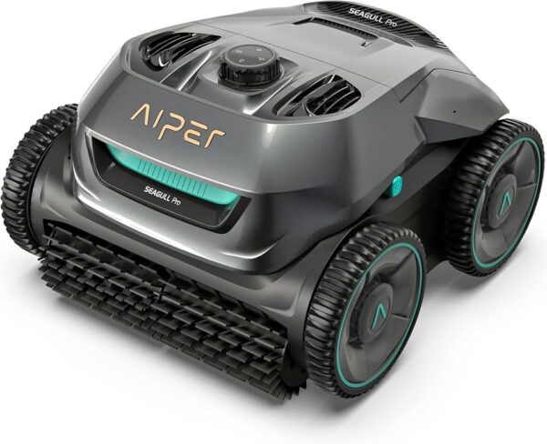 AIPER Cordless Robotic Pool Cleaner, WavePath Navigation, Wall-Climbing, Quad-Motor - Image 3