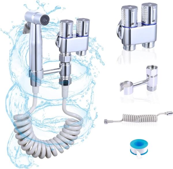 Peisaluo Handheld Bidet Sprayer for Toilet - Muslim Shower & RV Use - Image 2