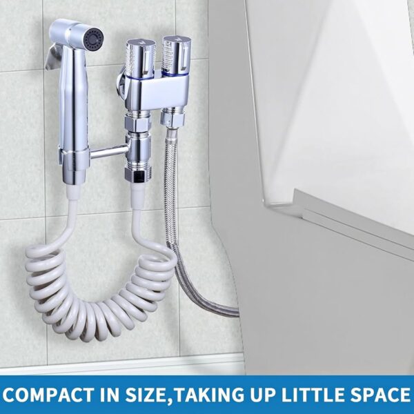 Peisaluo Handheld Bidet Sprayer for Toilet - Muslim Shower & RV Use
