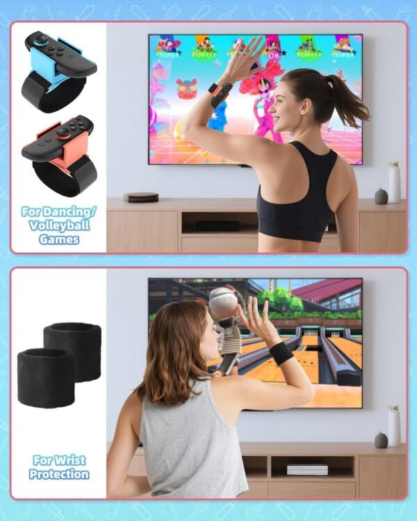 Switch 2 2025 & Switch 1 Sports Accessories Bundle for Nintendo Switch 2 2025 Organizer Station - Image 4