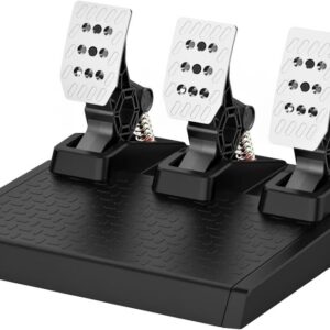 Racing Pedals,PC Gaming Steering Wheel Pedal Set