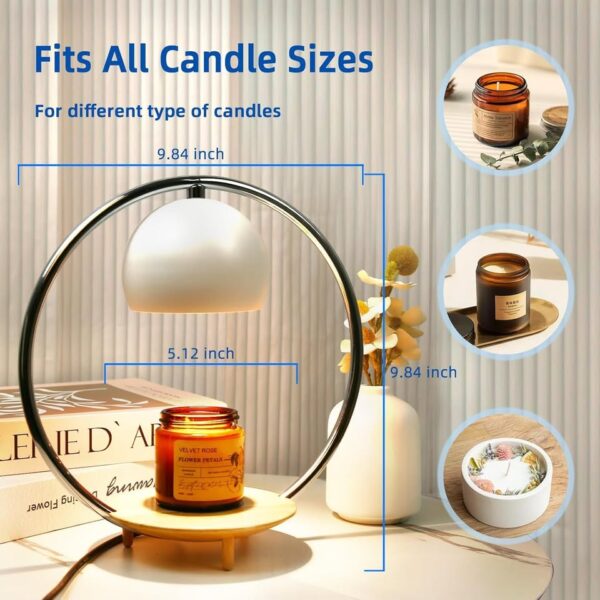 Candle Warmer Lamp with Timer Dimmer for Home Decor Lamp Candle Warmer - Image 3