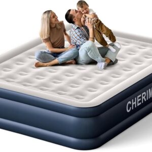 King Air Mattress with Built-in Pump