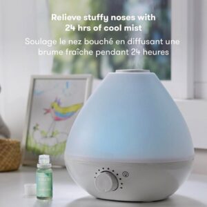 Frida Baby 3-in-1 Cool Mist Humidifier for Baby with Diffuser + Nightlight