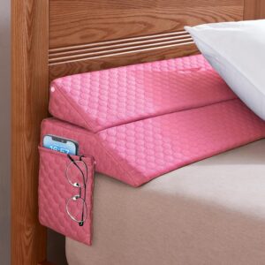 King Size Bed Wedge Pillow - Bed Gap Filler Mattress Wedge Headboard Pillow