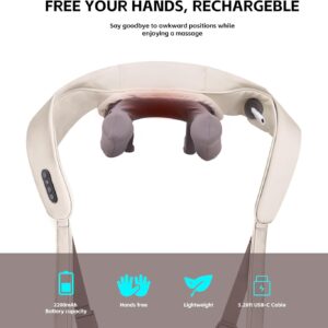 neck massager with heat,back massagers for neck and back,shoulder massager,back massager with heat