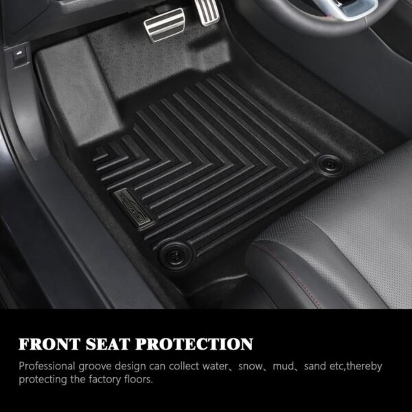 XINSHANGXIU Floor Mats & Cargo Liner for 2025 BMW X3,1st 2nd Row with Trunk Mat,TPE All Weather - Image 3