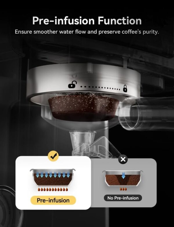 PROFESSIONAL BARISTA FOR HOME ESPRESSO MAKER WITH LCD DISPLAY - Image 2