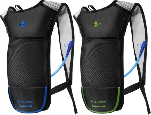 2 Pack Hydration Backpack with 2L Hydration Bladders - Image 3