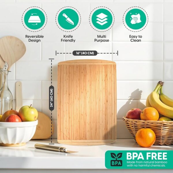 Bamboo Cutting Board (XXX-Large) - Image 3