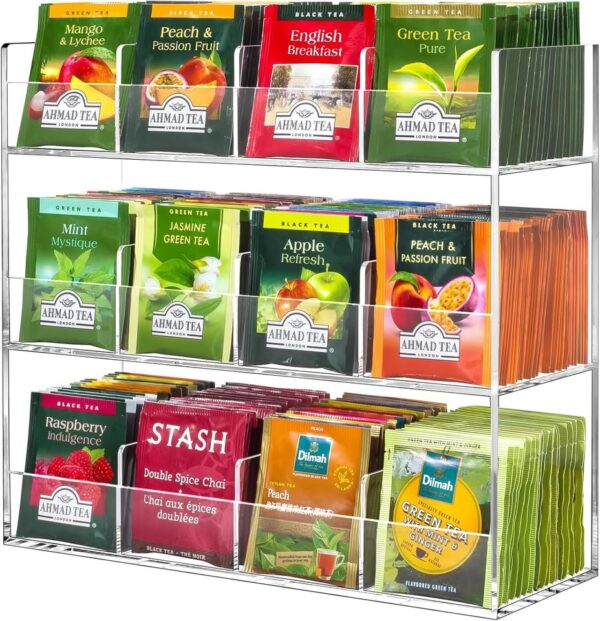 Krbnk Acrylic Tea Bag Organizer - Image 2