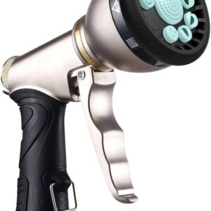 RAINPOINT Garden Hose Nozzle, Hose Sprayer Nozzle with 9 Spray Patterns