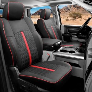 RIDEPOSH for Dodge Ram Leather Seat Covers