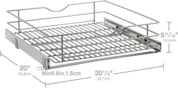 Pull Out Cabinet Organizer, (20½"W x 20" D) - Image 2