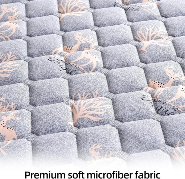 Premium Foam Mattress Topper -Thick 9-Layer Modern Topper,Breathable Hypoallergenic Queen (80"x60") - Image 2