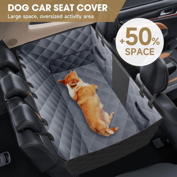 SANQITARA XL Dog Seat Cover for Truck with Flip Up Rear Seats - Image 3