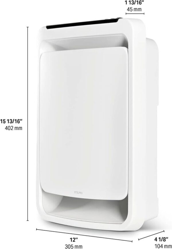 Stelpro SOA2002W Wall Heater 2000W, 12" x 15 13/16", 240 volts, Built-In Thermostat - Image 3