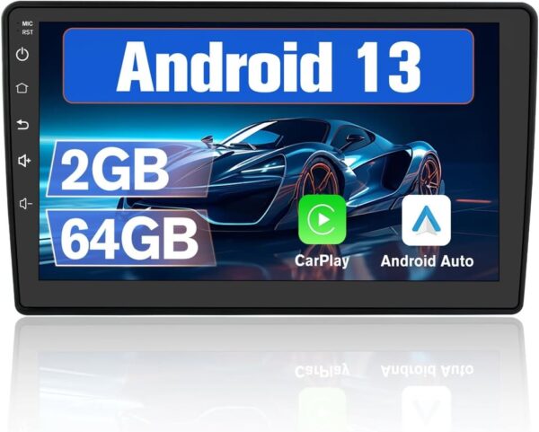 Pyniro Android 13 2GB+64GB Car Radio Stereo for Jeep Wrangler [hidden information] Inch Touch Screen - Image 3