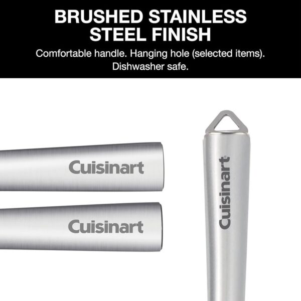 Cuisinart 6-Piece Stainless Steel Kitchen Utensils Set, Fusion Pro Collection (CTG-14-6PTC) - Image 3