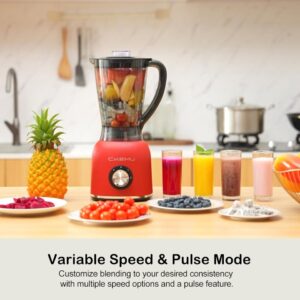 CKEMU Professional Blender | 8-Cup Big Capacity | Powerful 25,000RPM Motor,Perfect for Smoothies
