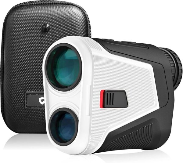 WOSPORTS OLED Golf Rangefinder with Slope, Ultra-Clear Red Display 1200 Yards 7X Magnification - Image 2