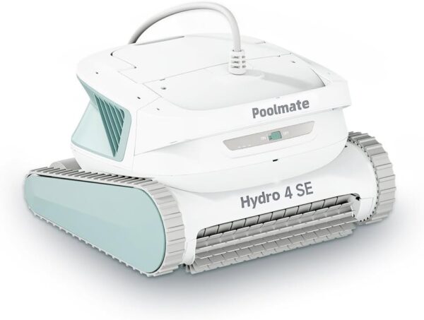 Poolmate Automatic Robotic Pool Vacuum Cleaner, Wall Climbing Active Brushes, Top Load Large Filter - Image 3
