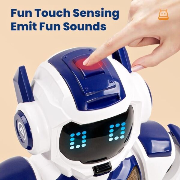 Kids Robot Toys,Remote Control Robot,Programmable Robot with Recorded Voice Music Dance Contro