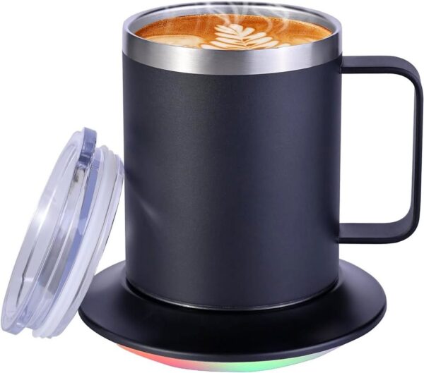 Self-Heating Coffee Mug - 12oz USB 5V Self Heating Mug with 10Hrs Auto Shut Off